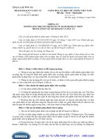 Thông tư số: 07 2014 TT-BKHĐT hướng dẫn một số nội dung về giám định tư pháp trong lĩnh vực kế hoạch và đầu tư năm 2014.