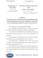 Thông tư 12 2012 TT-BKHCN hướng dẫn về tổ chức quản lý hoạt động Chương trình khoa học xã hội trọng điểm cấp nhà nước