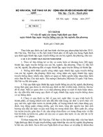 Tài liệu họp thẩm định đề nghị xây dựng Nghị định quy định ngày thành lập, ngày truyền thống của các bộ, ngành, địa phương