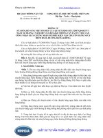 Thông tư 18 2011 TT-BGTVT Sửa đổi, bổ sung một số điều của Quyết định số 13 2007 QĐ-BGTVT ngày 26 3 2007 của Bộ Giao thông vận