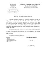 Cong van gui cac don vi thuoc Bo