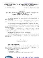 Thông tư 19 2013 TT-NHNN quy định về việc mua, bán và xử lý nợ xấu của công ty quản lý tài sản của các tổ chức tín dụng việt nam