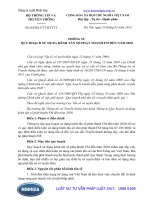 Thông tư 04 2013 TT-BTTTT về quy hoạch sử dụng kênh tần số phát thanh FM đến năm 2020