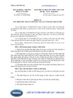 Thông tư 04 2011 TT-BLĐTBXH quy định tiêu chuẩn chăm sóc tại các cơ sở bảo trợ xã hội