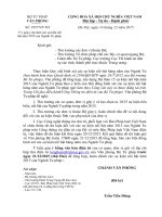 Công văn về việc góp ý dự thảo các sự kiện nổi bật năm 2015 của Ngành Tư pháp Cong van so 1937