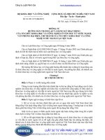 Thông tư 01 2011 TT-BKHCN hướng dẫn thành lập và đăng ký hoạt động của tổ chức khoa học và công nghệ có vốn đầu tư nước ngoài tại Việt Nam