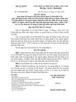 Quyết định số 2289 QĐ-BTP của Bộ trưởng Bộ Tư pháp ban hành Kế hoạch triển khai Quyết định số 32 2016 QĐ-TTg