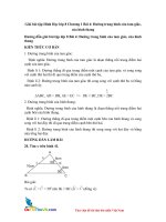 Giai bai tap hinh hoc lop 8 chuong 1 bai 4 duong trung binh cua tam giac cua hinh thang