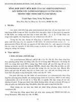 DSpace at VNU: Tổng hợp phức hỗn hợp của các axetylaxetonat đất hiếm với O-phenantrolin và ứng dụng trong việc tinh chế và tạo màng