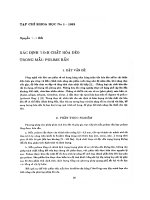 DSpace at VNU: Xác định tính chất hóa dẻo trong polymer rắn