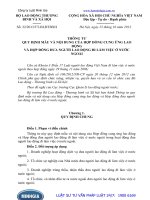 Thông tư 22 2013 TT-BLĐTBXH quy định mẫu và nội dung của hợp đồng cung ứng lao động và hợp đồng đưa người lao động đi làm việc