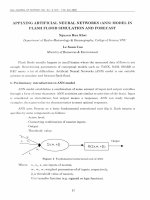 DSpace at VNU: Applying artificial neural networks (ANN) model in flash flood simulation and forcast.
