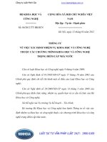 Thông tư 06 2012 TT-BKHCN về việc xác định nhiệm vụ khoa học và công nghệ thuộc các chương trình khoa học và công nghệ trọng điểm cấp nhà nước