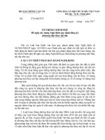 Hồ sơ thẩm định đề nghị xây dựng Nghị định quy định đăng ký phương tiện thủy nội địa To trinh Nghi dinh