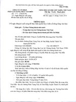 Thong bao ngay dang ky cuoi cung de thuc hien quyen lay y kien co dong