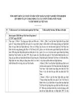 Tong hop y kien Co so van hoa nuoc ngoai tai Viet Nam doi voi Du thao nghi dinh