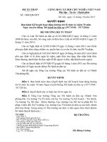 Ban hành Kế hoạch hoạt động hướng tới kỷ niệm 70 năm Ngày truyền thống Thi hành án dân sự