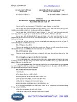 Thông tư 16 2011 TT-BVHTTDL quy định  điều kiện hoạt động của cơ sở thể thao tổ chức hoạt động thể dục thẩm mỹ