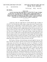 Tài liệu cuộc họp tư vấn Thẩm định dự thảo Nghị định sửa đổi bổ sung Nghị định 131 2013 NĐ-CP và NĐ 158 2013 NĐ-CP 05.Bao cao so ket