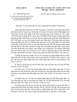 Công văn gửi các địa phương về việc báo cáo tình hình, kết quả rà soát các văn bản quy phạm pháp luật theo Hiến pháp năm 2013 CV gui dia phuong