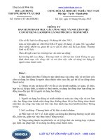 Thông tư 10 2013 TT-BLĐTBXH ban hành danh mục các công việc và nơi làm việc cấm sử dụng lao động là người chưa thành niên