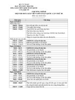 Công văn triệu tập các Đội thi về dự Hội thi Hòa giải viên giỏi toàn quốc lần thứ III CT.TT.NB.9.9