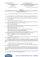 Thông tư số: 35 2014 TT-NHNN quy định phí rút tiền mặt qua tài khoản thanh toán tại Ngân hàng Nhà nước năm 2014.