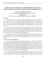 DSpace at VNU: Nghiên cứu đặc tính của các isozym Phootphataza trong tinh dịch người, ứng dụng cho xét nghiệm pháp lý