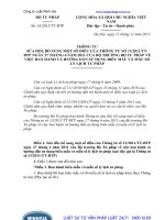 Thông tư 16 2013 TT-BTP sửa đổi, bổ sung một số điều của thông tư số 13 2011 TT-BTP về sử dụng biểu mẫu và mẫu sổ lý lịch tư pháp