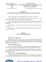 Thông tư 07 2013 TT-TTCP quy định quy trình giải quyết khiếu nại hành chính