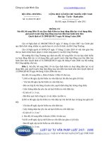 Thông tư 11 2011 TT-BCT Sửa đổi, bổ sung Điều 10 của Quy định Kiểm tra hoạt động điện lực ban hành kèm theo Quyết định số 31 2006 QĐ-BCN ngày 06 9 2006