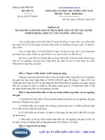 Thông tư 01 2013 TT-BNV ban hành, hướng dẫn sử dụng biểu mẫu về thủ tục hành chính trong tín ngưỡng, tôn giáo