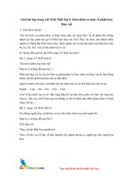 giai bai tap trang 141 sgk mon sinh lop 6