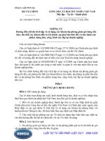 Thông tư 228 2009 TT-BTC Hướng dẫn trích lập và sử dụng các khoản dự phòng giảm giá hàng tồn kho tổn thất