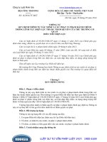 Thông tư số: 14 2014 TT-BCT quy định trình tự xác minh và xử phạt vi phạm hành chính trong lĩnh vực điện lực năm 2014.