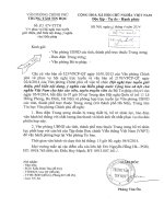 CV  bo sung Hoi nghi truc tuyen VPCP