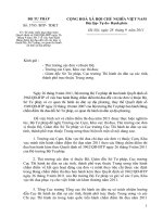 Bộ Tư pháp ban hành Bảng chấm điểm thi đua đối với các đơn vị thuộc Bộ, Sở Tư pháp và cơ quan thi hành án dân sự địa phương