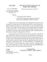 Công văn về việc xây dựng sách Gương điển hình tiên tiến ngành Tư pháp giai đoạn 2010 - 2015 Cong van so 4517