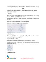 Giai bai tap hinh hoc lop 8 chuong 4 bai 7 hinh chop deu va hinh chop cut deu