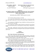 Thông tư 24 2011 TT-BLĐTBXH quy định về thành lập, chia, tách, sáp nhập, giải thể trường cao đẳng nghề, trung cấp nghề và trung tâm dạy nghề