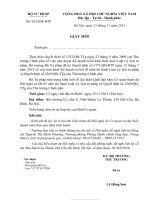 Bộ Tư pháp tổ chức Hội nghị sơ kết 03 năm thi hành Luật Lý lịch tư pháp và Quyết định số 2369 QĐ-TTg ngày 28 tháng 12 năm 2010 của Thủ tướng Chính phủ tại Hà Nội (ngày 25 11 2013) GIAY MOI