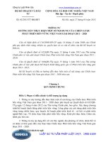 Thông tư 02 2013 TT-BKHĐT về thực hiện nội dung của chiến lược phát triển bền vững Việt Nam 2011 – 2020