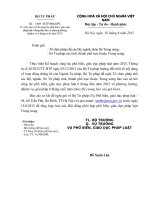 Cong van de nghi cac dia phuong Bao cao so ket 6 thang dau nam 2015