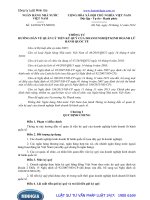 Thông tư số: 34 2014 TT-NHNN hướng dẫn về quản lý tiền ký quỹ của doanh nghiệp lữ hành quốc tế năm 2014.