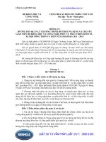 Thông tư 07 2011 TT-BKHCN hướng dẫn quản lý chuyển giao tiến bộ khoa học phục vụ phát triển kinh tế - xã hội nông thôn và miền núi giai đoạn 2011 - 2015