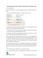 giai bai tap trang 66 sgk mon sinh lop 9