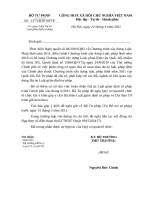 Cong van lay y kien Bo nganh ve Luat Giam dinh TP 25042011