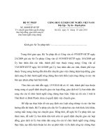 Công văn về việc chuyển giao các hợp đồng, giao dịch từ Ủy ban nhân dân sang tổ chức hành nghề công chứng