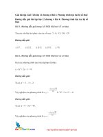 Giai bai tap giai tich lop 12 chuong 4 bai 4 phuc trinh bac hai he so thuc