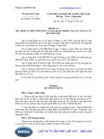 Thông tư 02 2011 TT-UBDT quy định cụ thể về tiếp công dân và giải quyết khiếu nại, tố cáo của Ủy ban Dân tộc